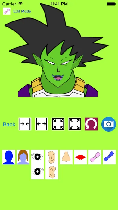Capturas de tela do Dragon Transform Camera