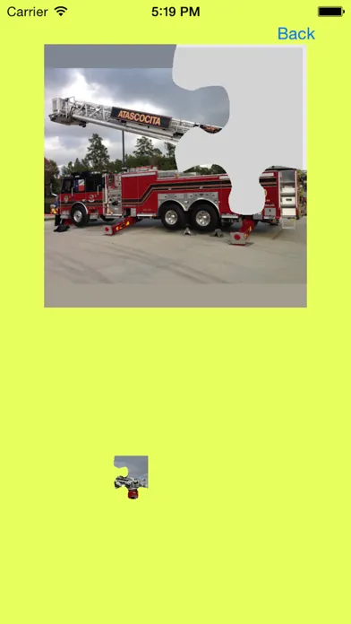 Скриншоты Fire Truck Photo Jigsaw Puzzle