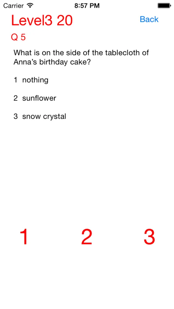 Quiz for Frozen Fever & Frozen 스크린샷