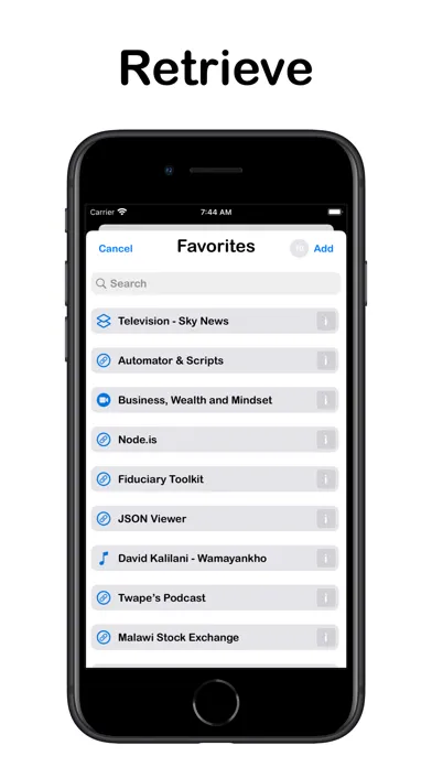Marker for Bookmarks Screenshots