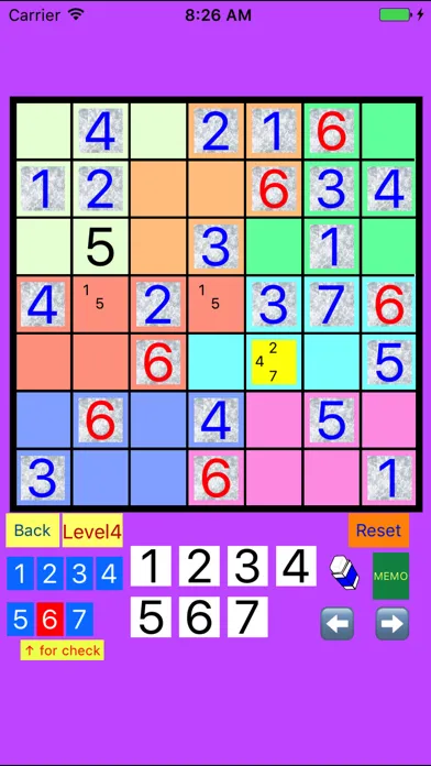6x6 & 7x7 & 8x8 SUDOKU from Easy to Difficult سکرین شاٹس