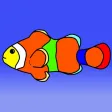 Coloring Book Fish Aquarium