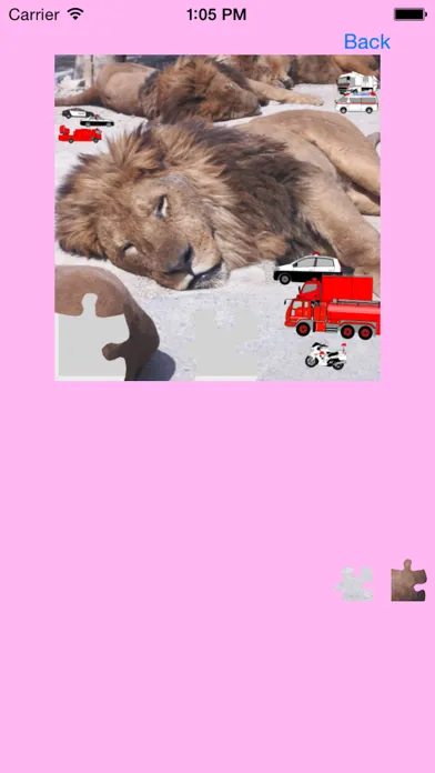 Ảnh chụp màn hình của Police Car Jigsaw Puzzle