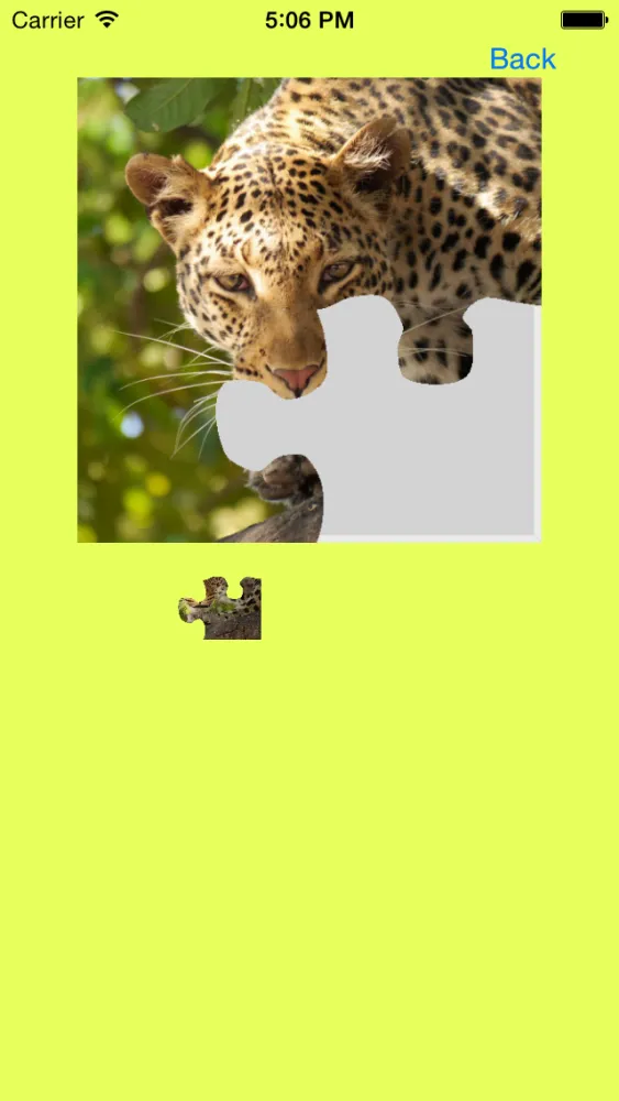 ภาพหน้าจอของ Safari Animals Jigsaw Puzzles