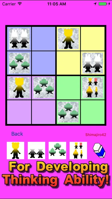 Tangkapan skrin Tiger Easy SUDOKU 4x4 to 7x7