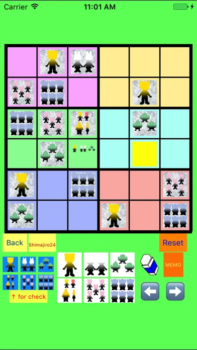 Tangkapan skrin Tiger Easy SUDOKU 4x4 to 7x7