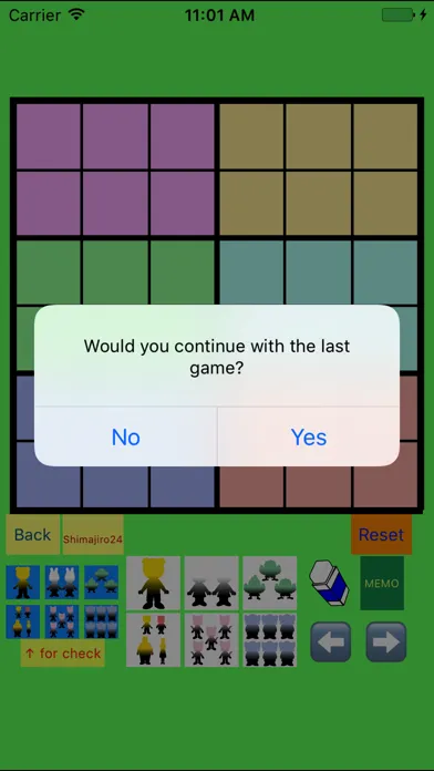 Tangkapan skrin Tiger Easy SUDOKU 4x4 to 7x7