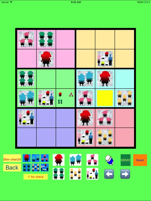 صور Easy Sudoku 4x4 to 7x7 for Color Figures iPad 