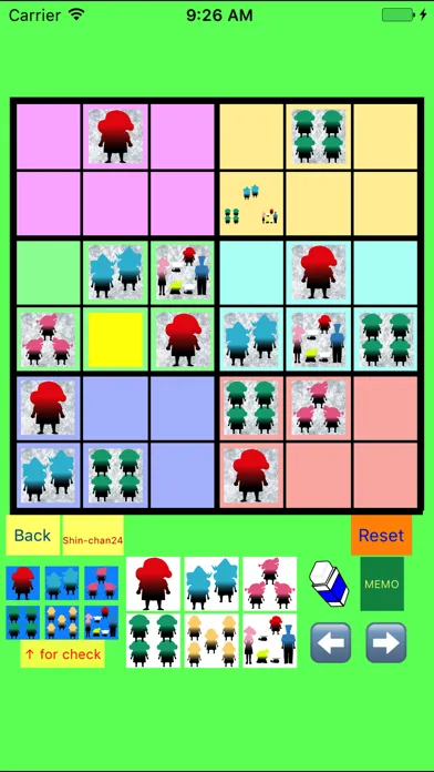 صور Easy Sudoku 4x4 to 7x7 for Color Figures