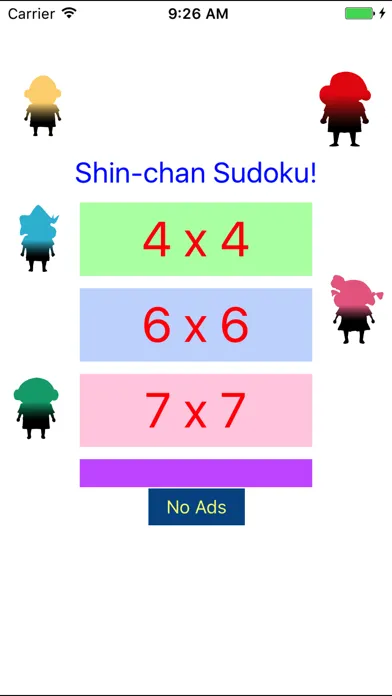 صور Easy Sudoku 4x4 to 7x7 for Color Figures