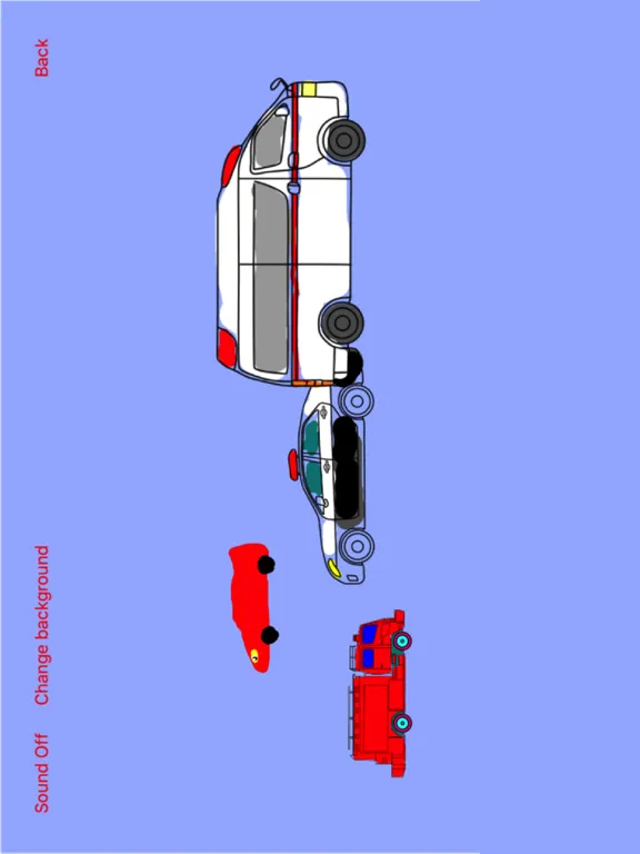 Ảnh chụp màn hình của Vehicles Moving Coloring Book iPad 