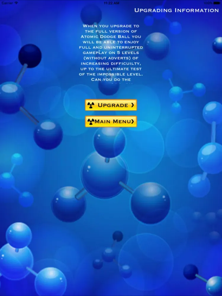 Atomic Dodge Ball Lite iPad  Screenshots