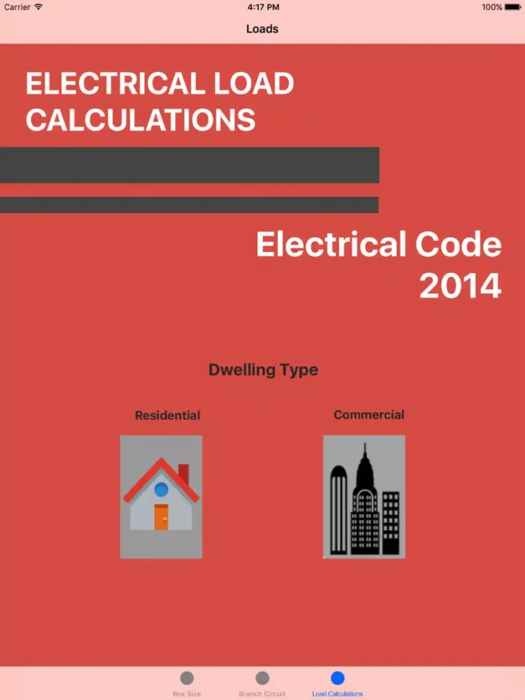 Electrical Construction Calculations Tool Kit iPad  스크린샷