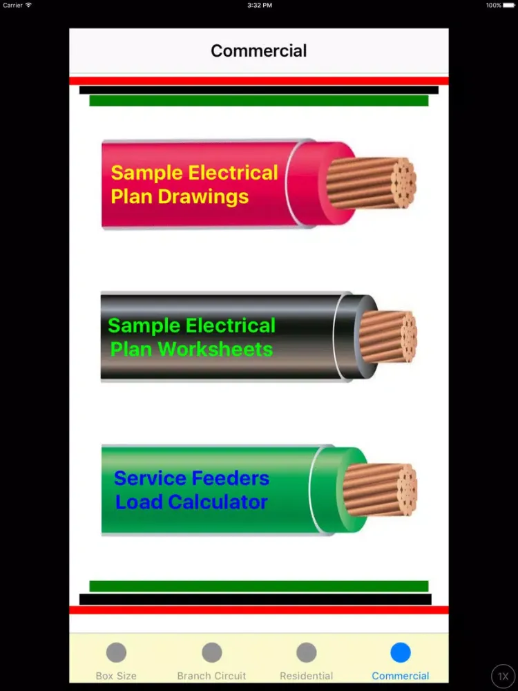 Electrical Construction Calculations Tool Kit iPad  스크린샷