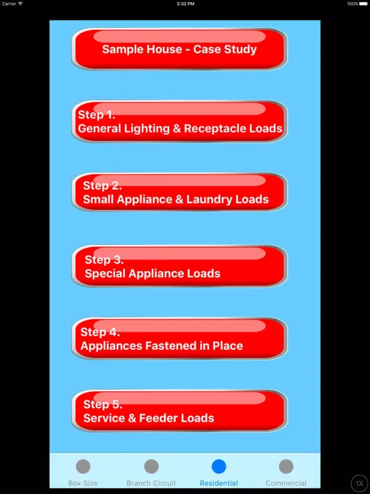 Electrical Construction Calculations Tool Kit iPad  스크린샷