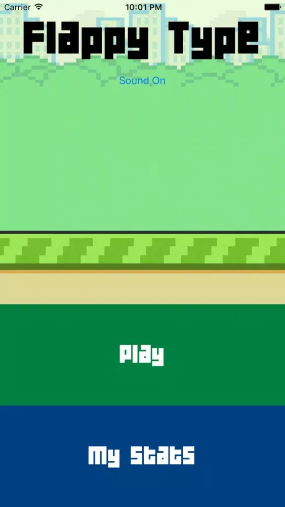 Capturas de pantalla de Flappy Type