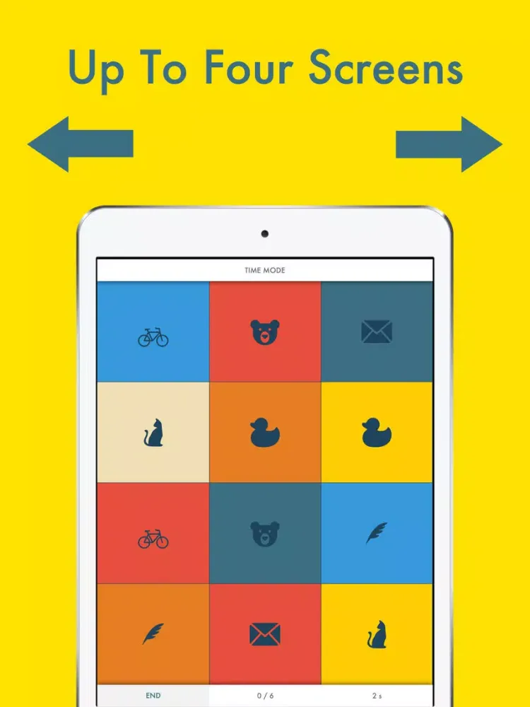 Captures d'écran de DOUBLES - Use your memory and find the pairs ! iPad 