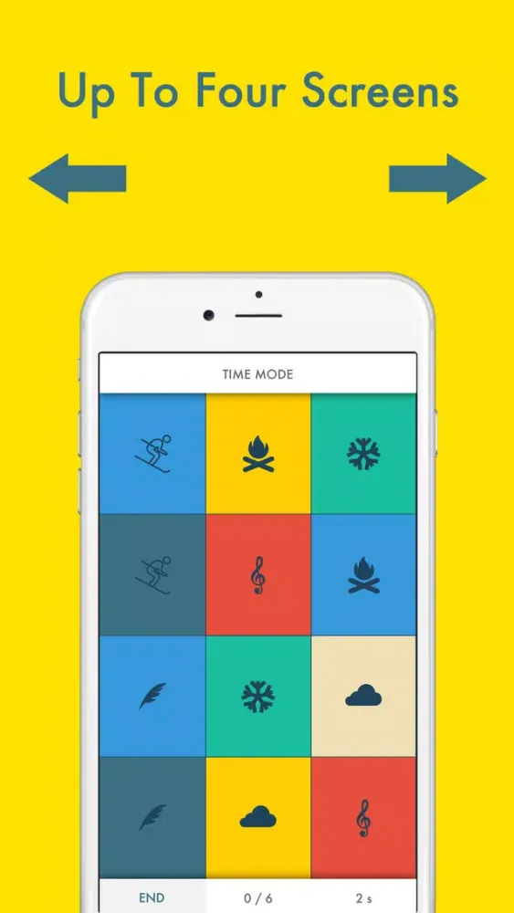 Captures d'écran de DOUBLES - Use your memory and find the pairs !