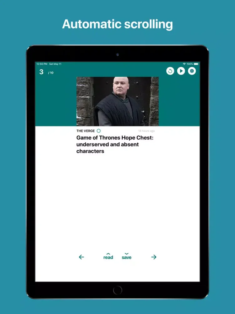 صور Nouvelle - Trusted RSS News iPad 