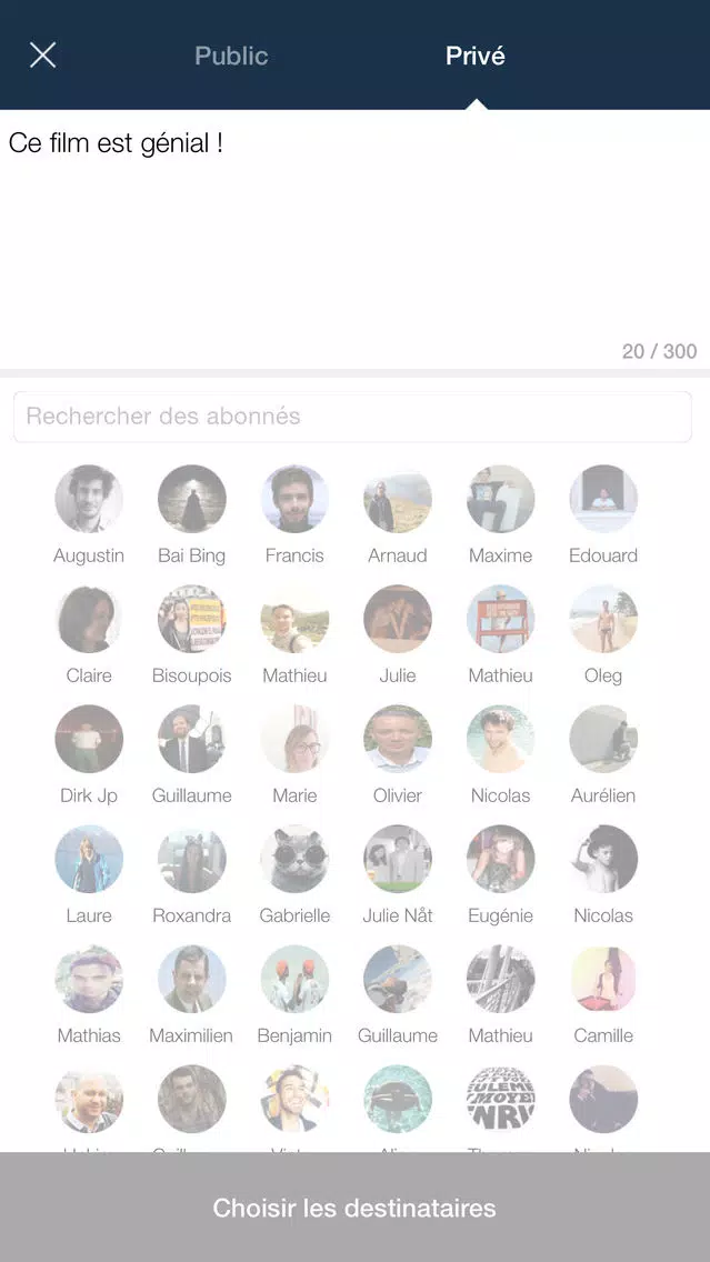 Captures d'écran de OPUS - Le bouche à oreille culturel