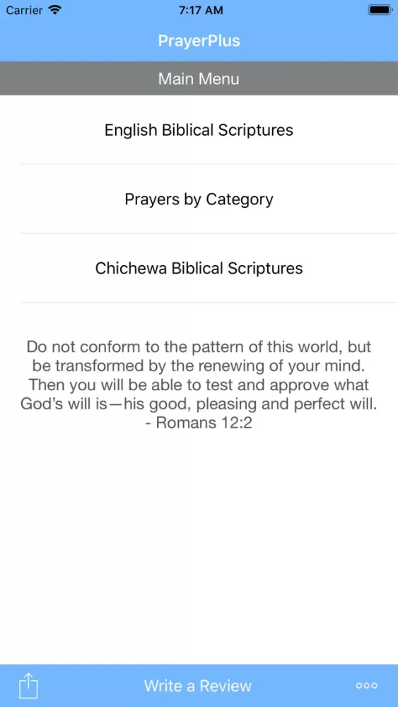 Ảnh chụp màn hình của PrayerPlus