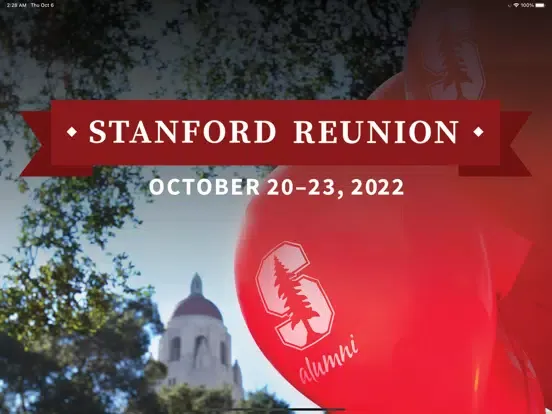 ภาพหน้าจอของ Stanford Reunion iPad 
