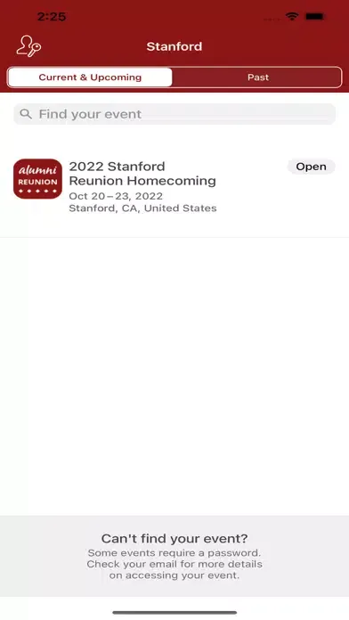 ภาพหน้าจอของ Stanford Reunion