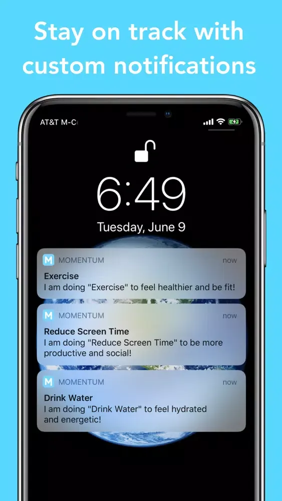 Momentum - Habit Reminders Ekran Görüntüleri