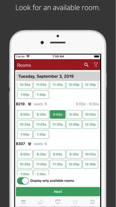ภาพหน้าจอของ Stanford GSBGo