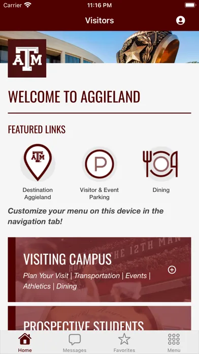 Texas A&M University স্ক্রিনশট