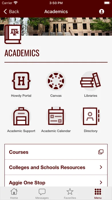 Texas A&M University স্ক্রিনশট