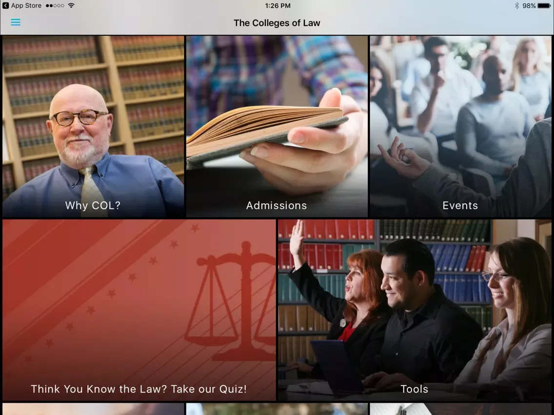 صور COL The Santa Barbara and Ventura Colleges of Law iPad 