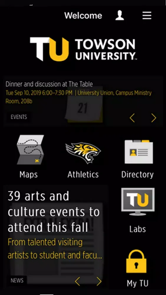 Скриншоты Towson U