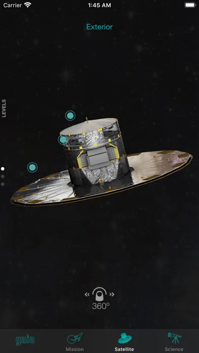 Capturas de tela do Gaia Mission