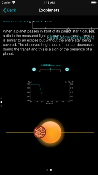 Capturas de tela do Gaia Mission