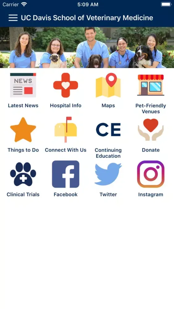 Скриншоты UC Davis Veterinary Medicine
