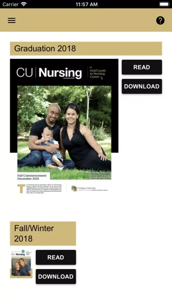 CU Nursing スクリーンショット