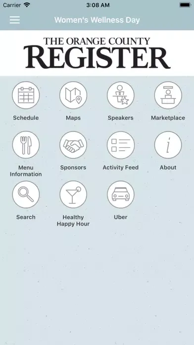 UCI SSIHI Events স্ক্রিনশট