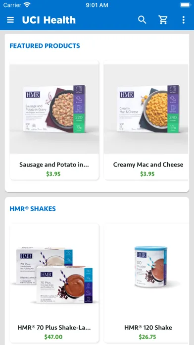 UCI Health Weight Management Screenshots