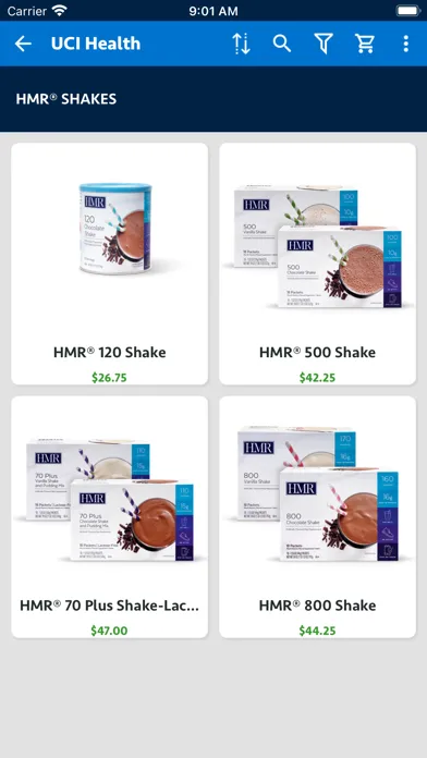 UCI Health Weight Management Screenshots