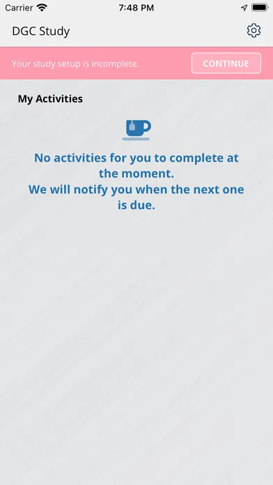 Capturas de pantalla de DGC Study