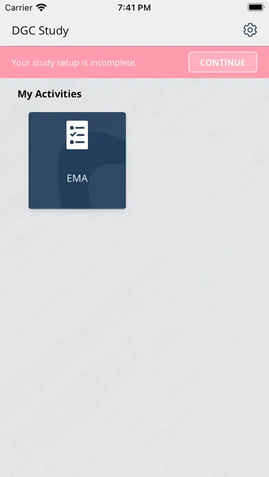 Capturas de pantalla de DGC Study