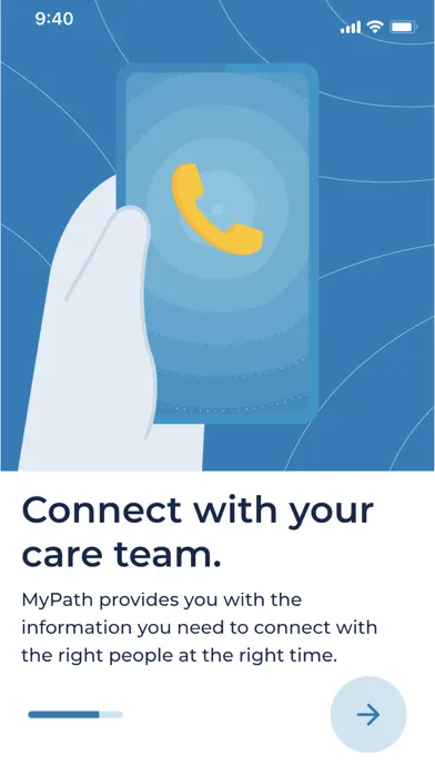 Zrzuty ekranu MyPath at UC San Diego Health