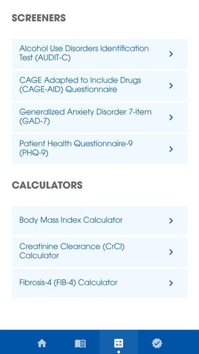 Скриншоты HIV Care Tools