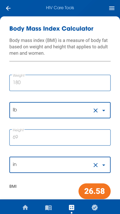 Скриншоты HIV Care Tools