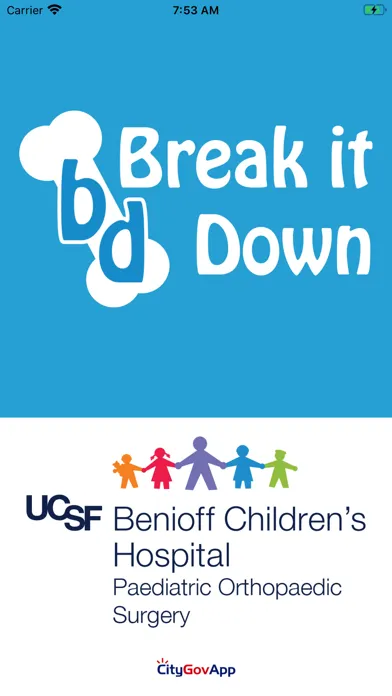 UCSF BreakItDown Screenshots