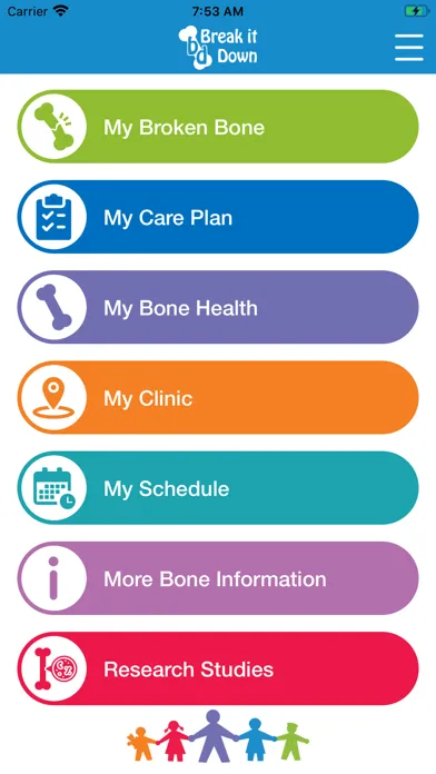 UCSF BreakItDown Screenshots