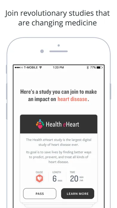 Captures d'écran de UCSF Eureka Research