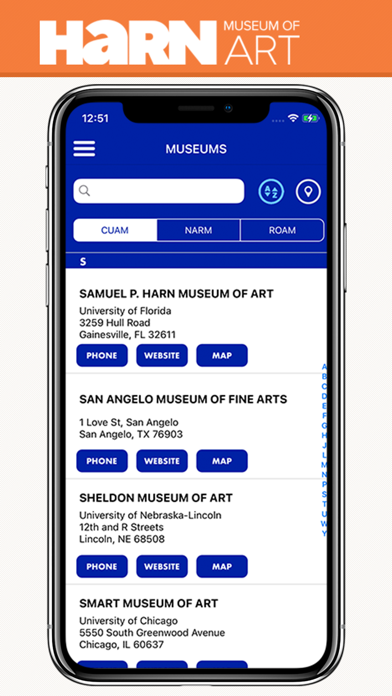 ภาพหน้าจอของ UF Harn Museum of Art