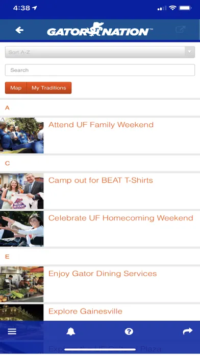 Captures d'écran de The Gator Nation
